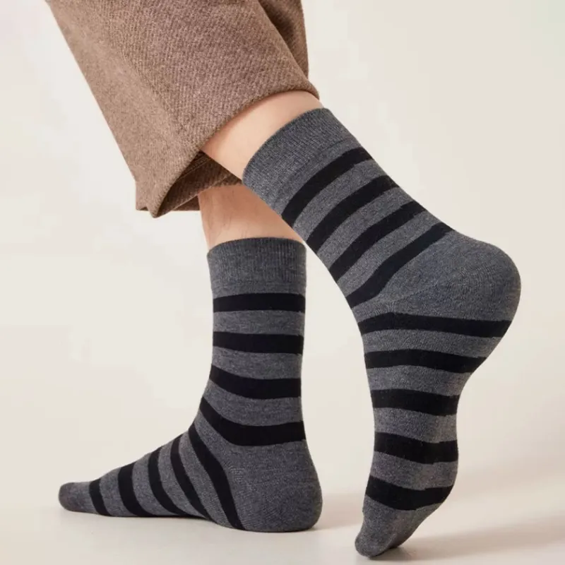 MIIOW Mid Calf Socks Men's 5 Pack-16