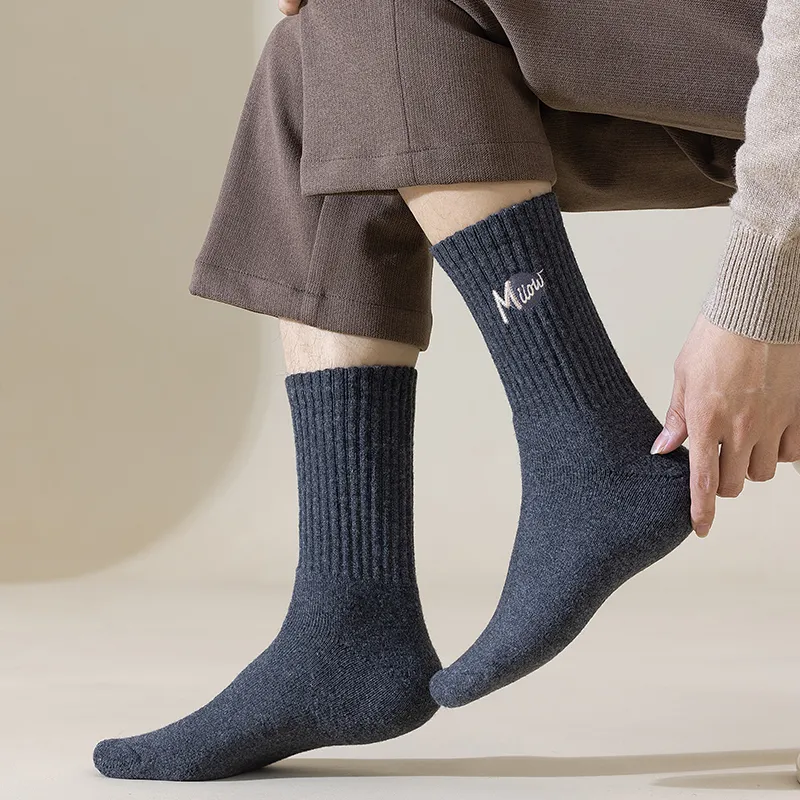 MIIOW Knee High Socks Men's 3 Pack-26