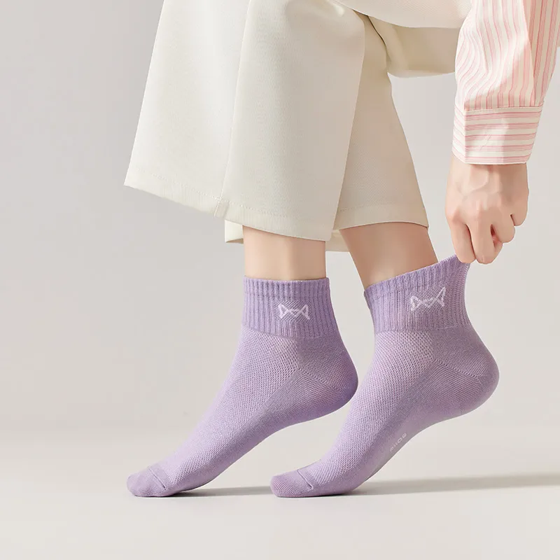 MIIOW Ankle Socks Women's 5 Pack-8