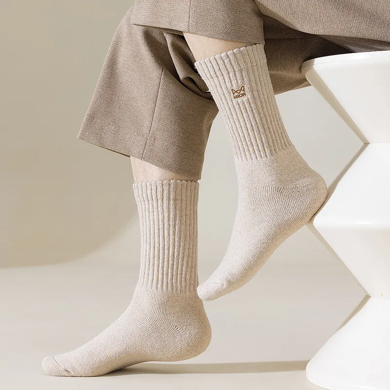 MIIOW Knee High Socks Men's 3 Pack-33