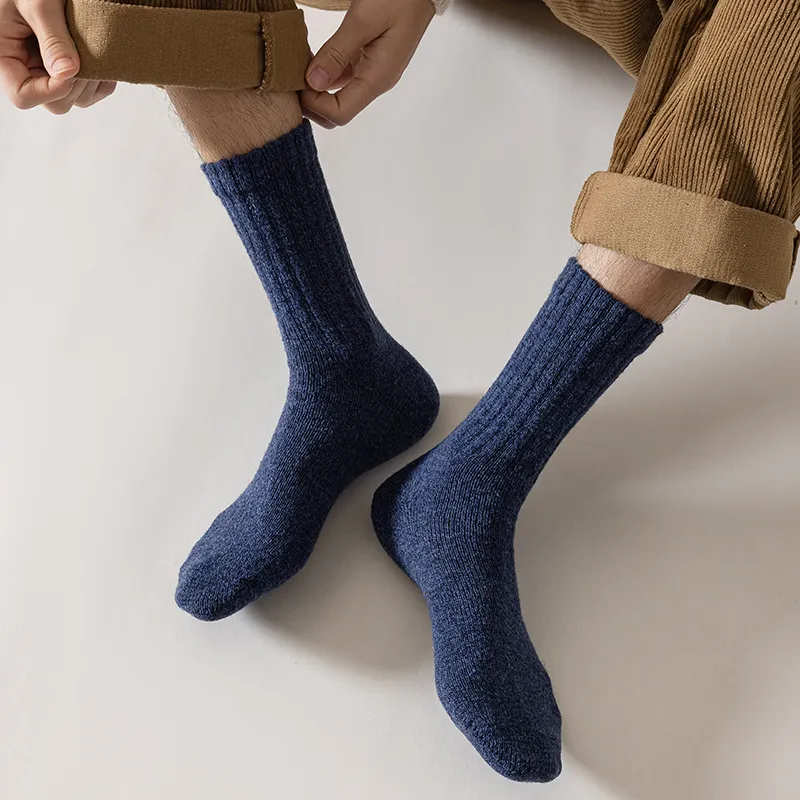 MIIOW Mid Calf Socks Men's 5 Pack-16