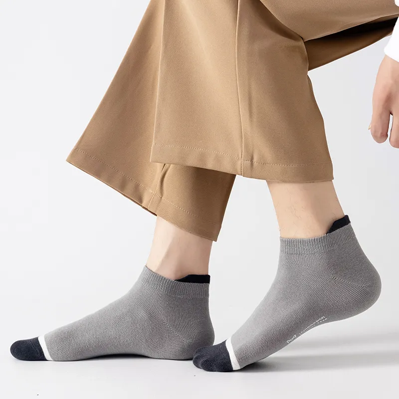 MIIOW Ankle Socks Men's Shopping Bag 5 Pack-9