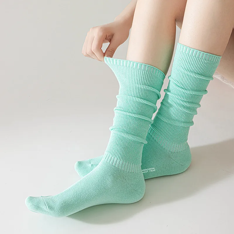MIIOW Knee-High Socks Women's Shopping Bag 3 Pack-13