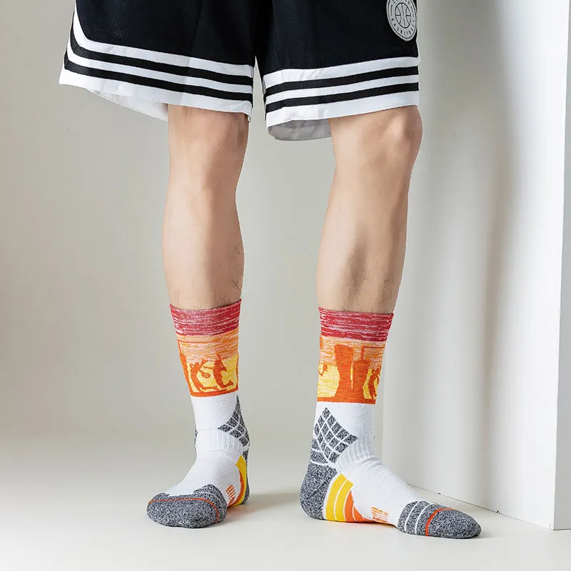 MIIOW Unisex Basketball Socks-48