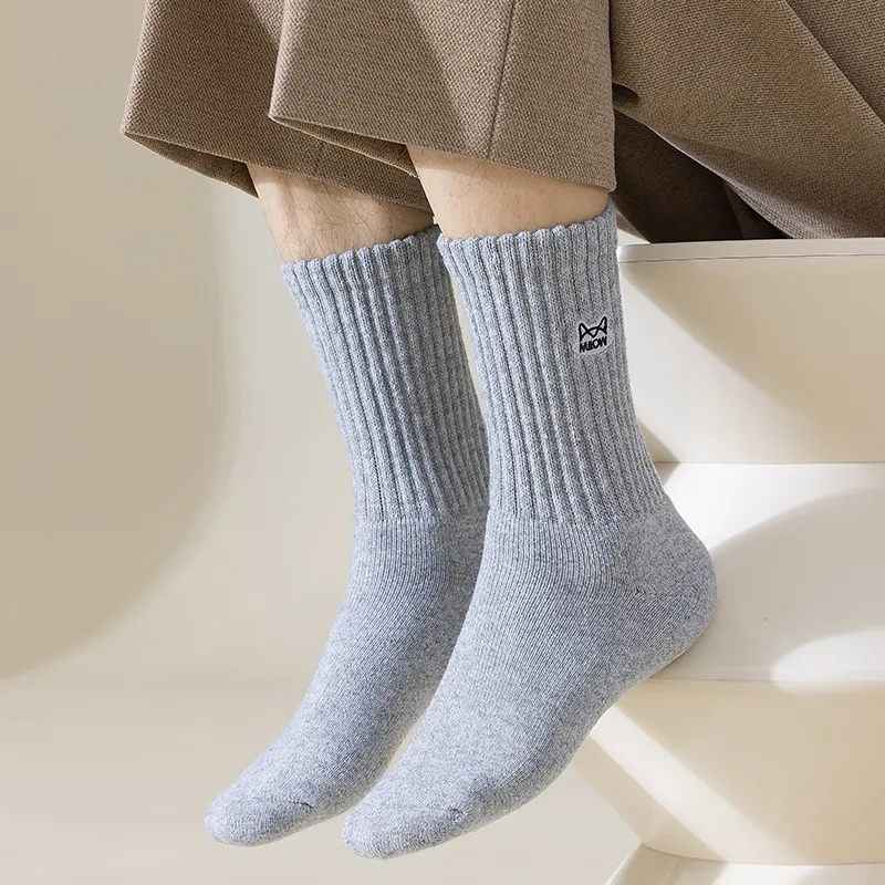 MIIOW Knee High Socks Men's 3 Pack-14