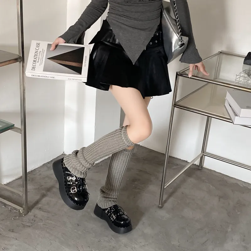 MIIOW Knee High Socks Women's Combo Set-91