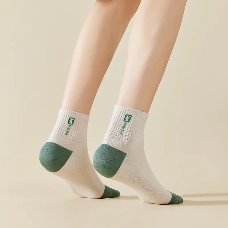 MIIOW Mid Calf Socks Men 5 Pack-19