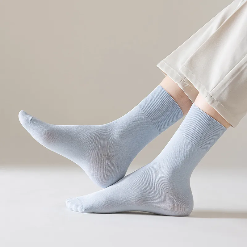 MIIOW Mid Calf Socks Women's 5 Pack-32