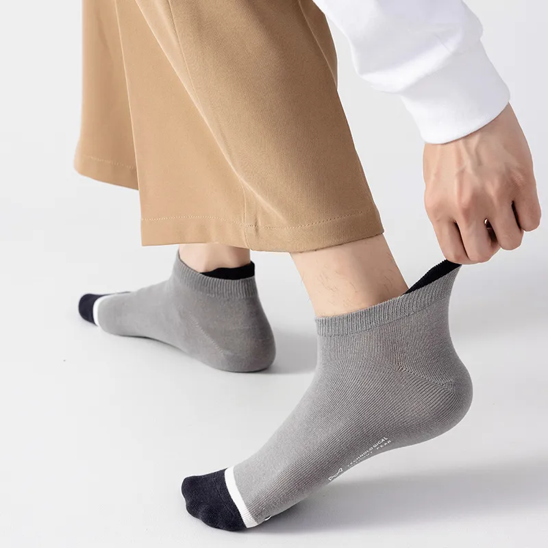 MIIOW Ankle Socks Men's Shopping Bag 5 Pack-6