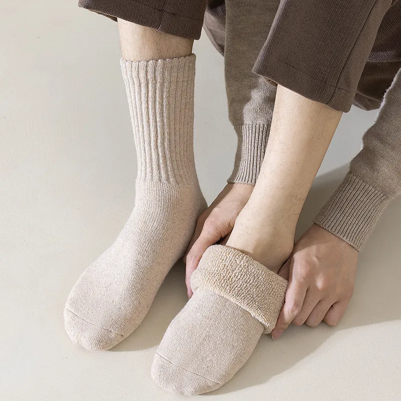 MIIOW Knee High Socks Men's 3 Pack-8