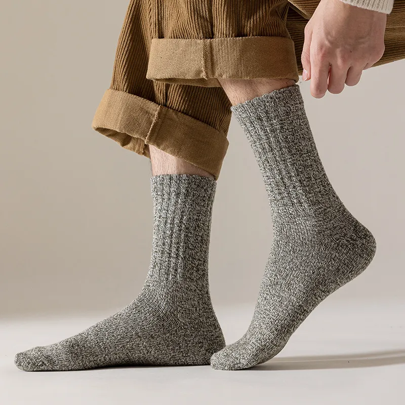 MIIOW Mid Calf Socks Men's 5 Pack-41