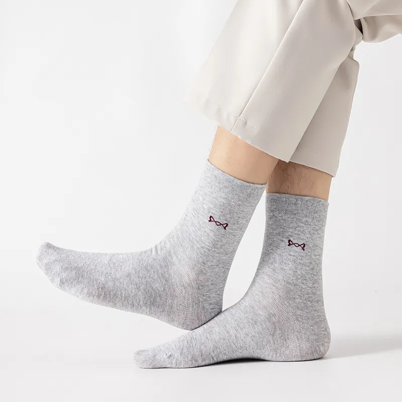 MIIOW Mid Calf Socks Men's Box 5 Pack-25