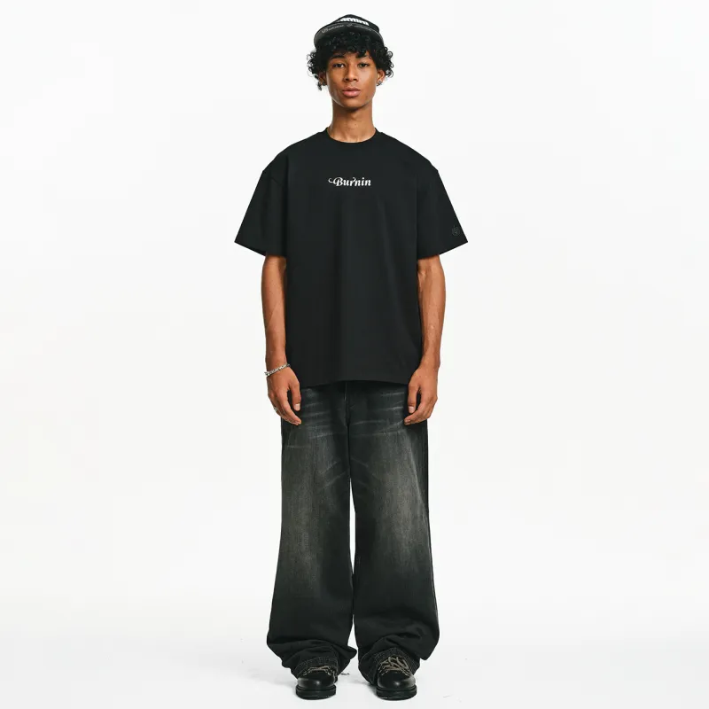BURNIN T Shirts Unisex Black-4