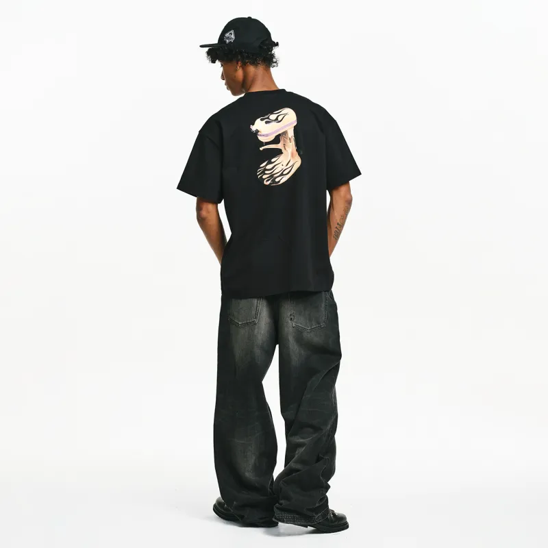BURNIN T Shirts Unisex Black-5