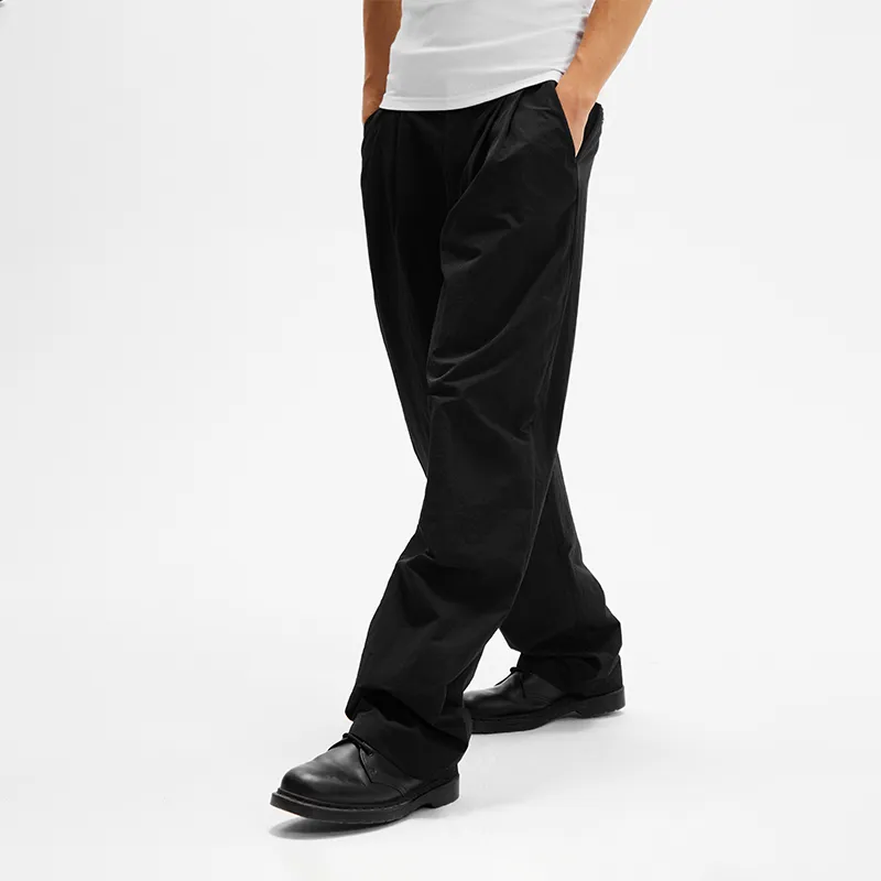 BURNIN Suit Trousers Unisex Black-3
