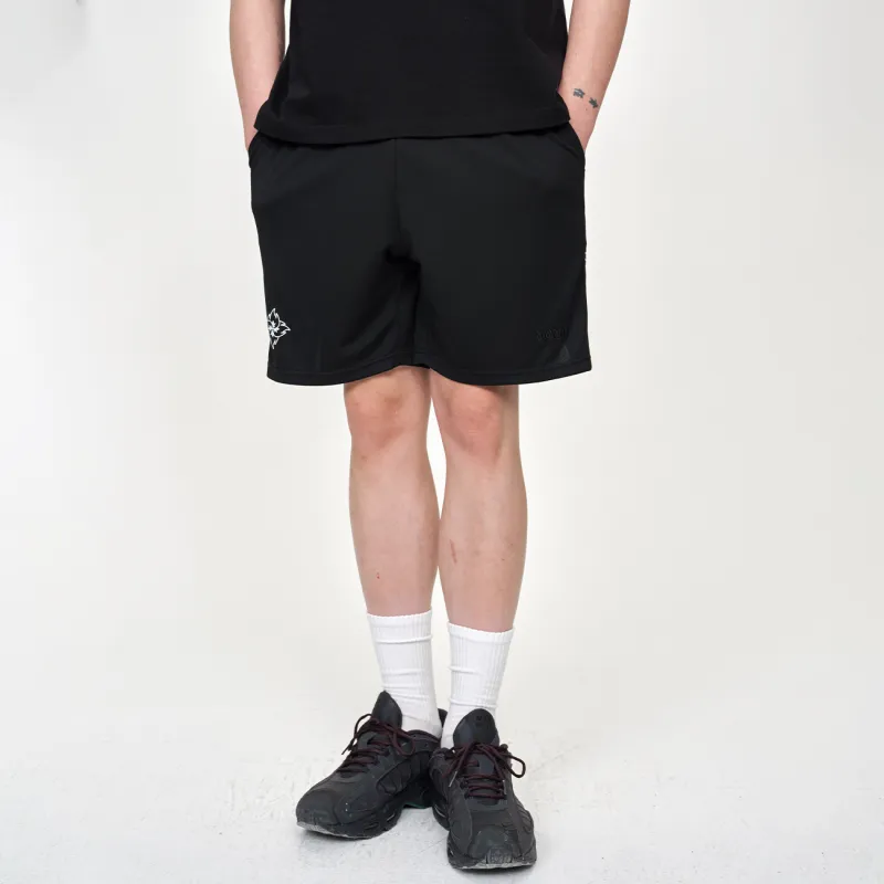 BURNIN Casual Shorts Unisex Black-2