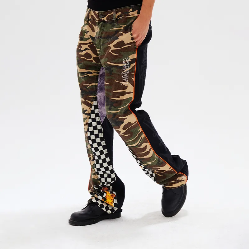 BURNIN Jeans Unisex Camouflage-4