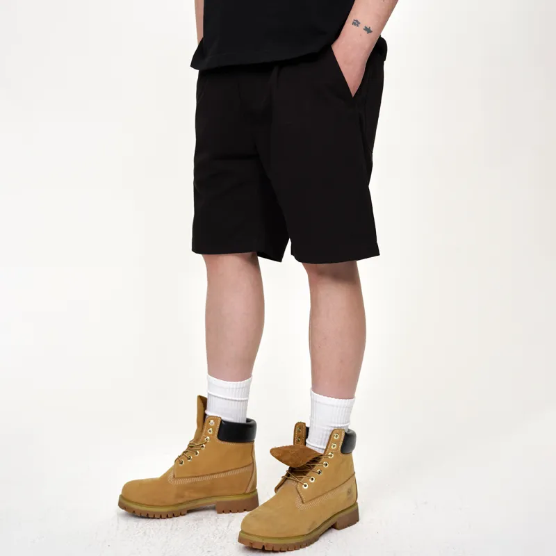 BURNIN Cargo Shorts Unisex Black-3