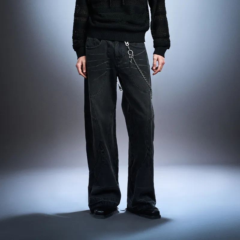 BURNIN Jeans Unisex Black-2
