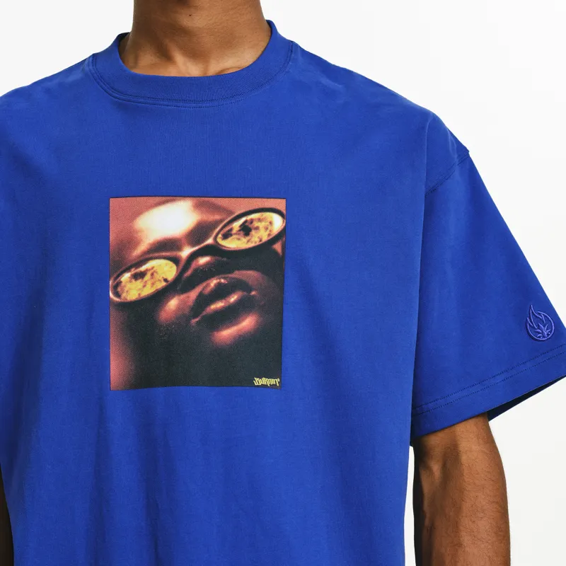 BURNIN T Shirts Unisex Royal Blue-4