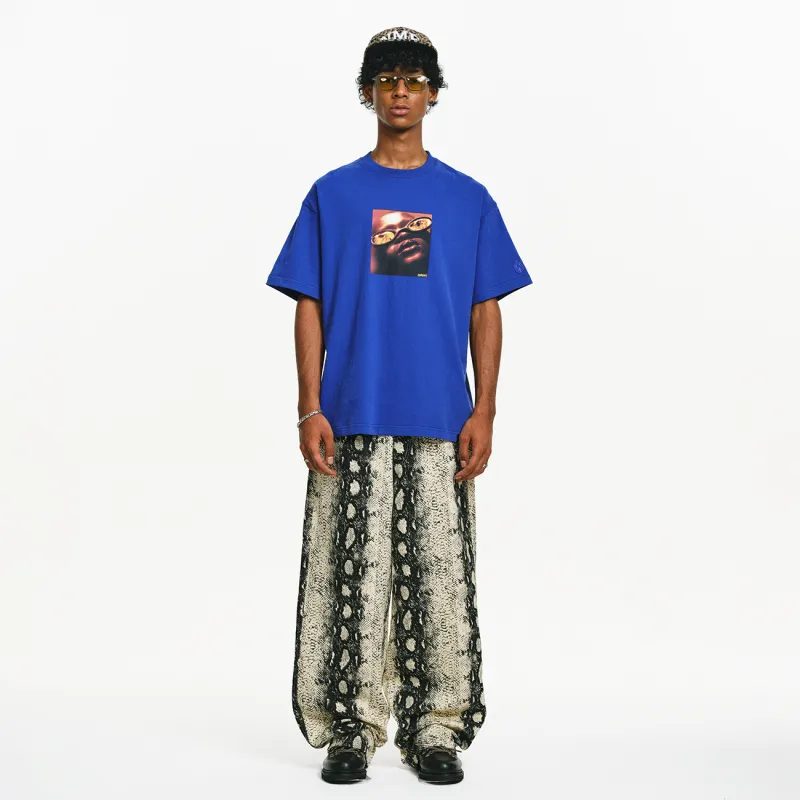 BURNIN T Shirts Unisex Royal Blue-5