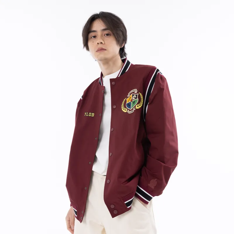 BURNIN Jackets Unisex Burgundy-2