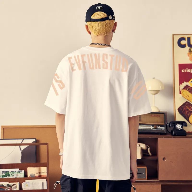 7 SEVFUN T-Shirt Unisex White Heather Gray-11