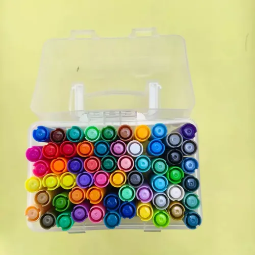 Touchdayu Multicolor Oily Water Color Pen Marker Pen/Highlighter Pen 12/24/36/48/60 Colors