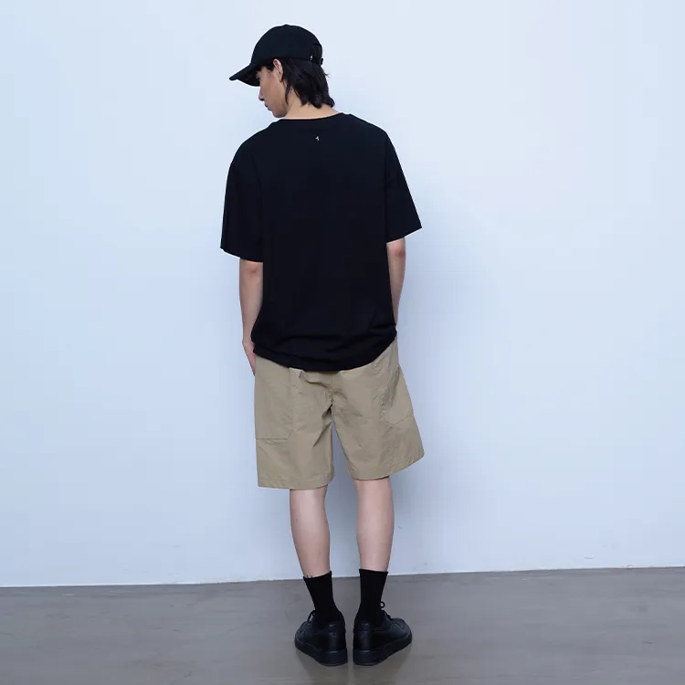 BEASTER Casual Shorts Unisex Khaki-5