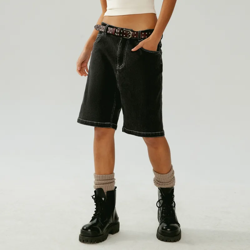 BEASTER Denim Shorts Unisex-10