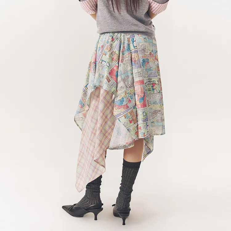 BEASTER x Woodys Casual Long Skirts Women's-11