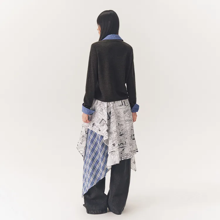 BEASTER x Woodys Casual Long Skirts Women's-3
