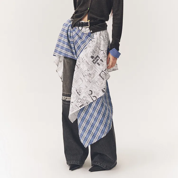 BEASTER x Woodys Casual Long Skirts Women's-4