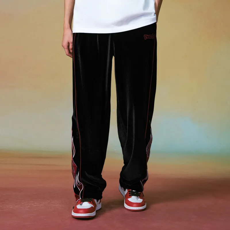 BEASTER Casual Pants Unisex Black-2