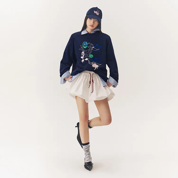 BEASTER x WOODY Casual Short Skirts Women's-2