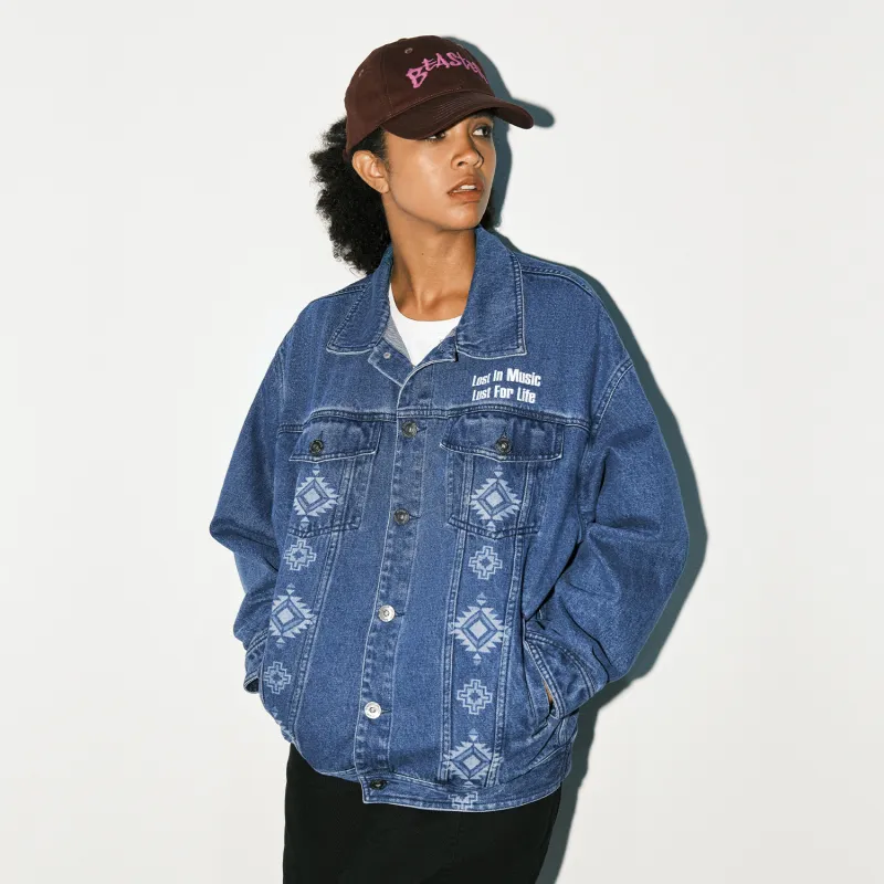 BEASTER Denim Jackets Unisex-4