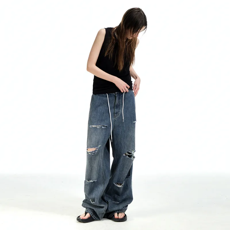 BEASTER Jeans Unisex Blue-5