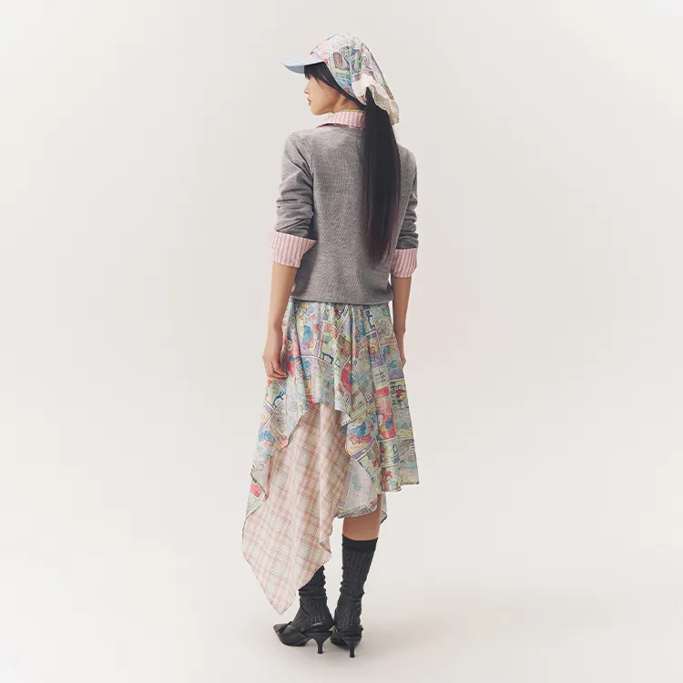 BEASTER x Woodys Casual Long Skirts Women's-9