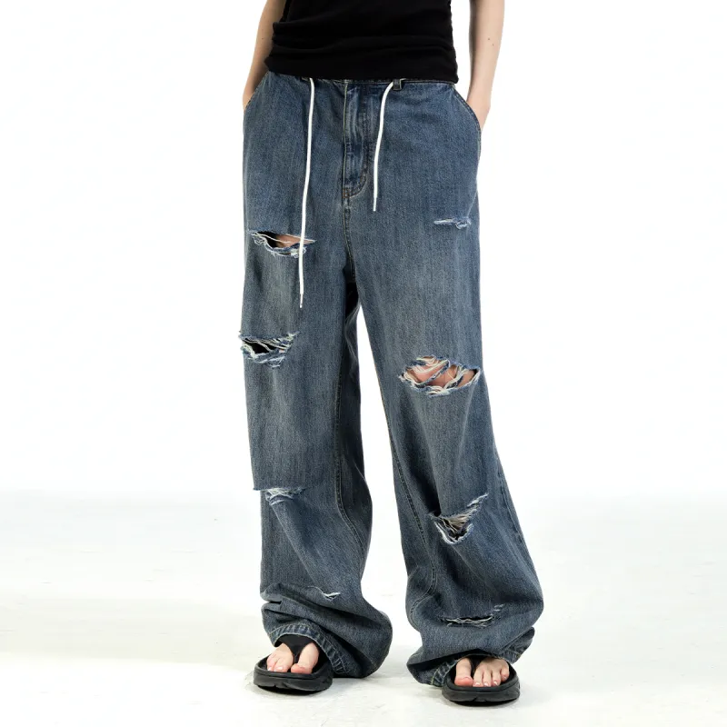 BEASTER Jeans Unisex Blue-4