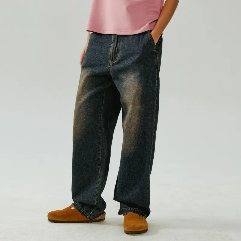 BEASTER Jeans Unisex Denim Blue-3