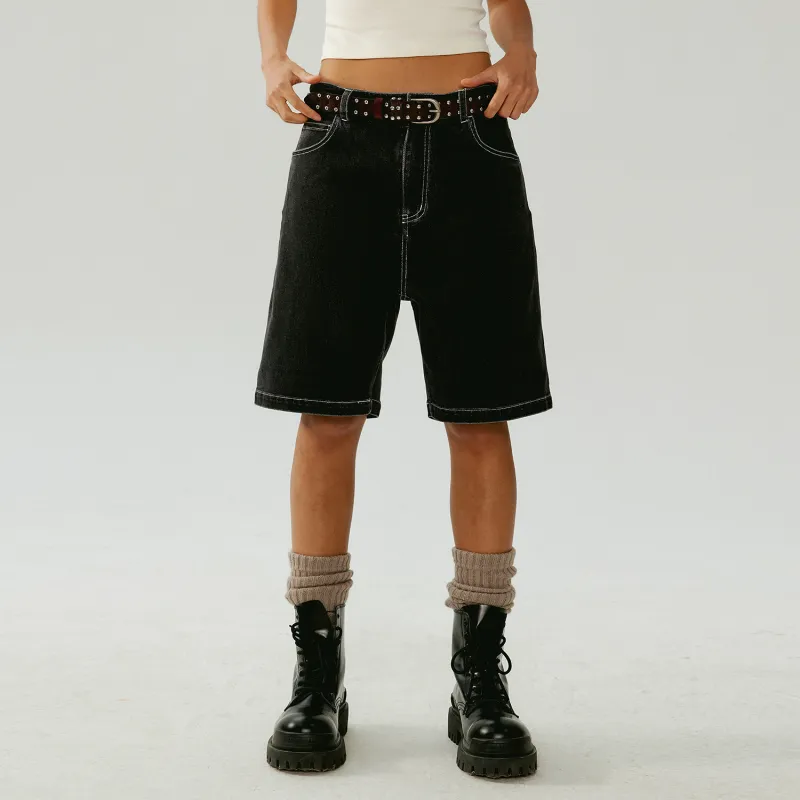 BEASTER Denim Shorts Unisex-8