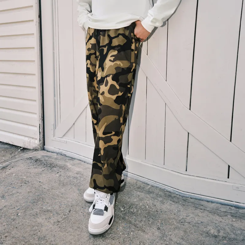 BEASTER Knitted Sweatpants Unisex Camouflage-2