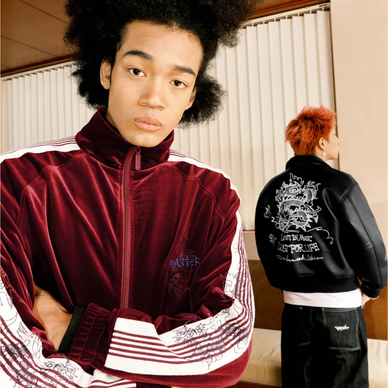 BEASTER Jackets Coats Unisex Red-4