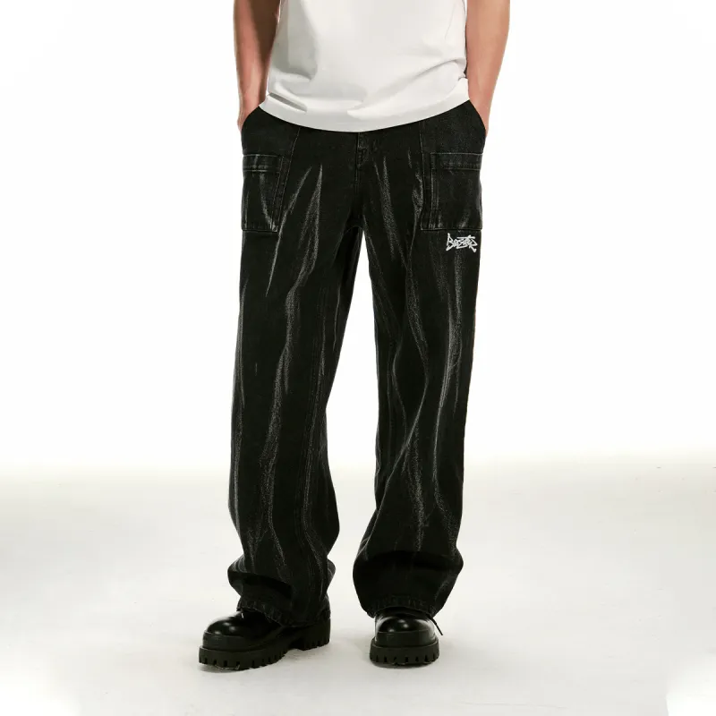 BEASTER Jeans Unisex Black-3
