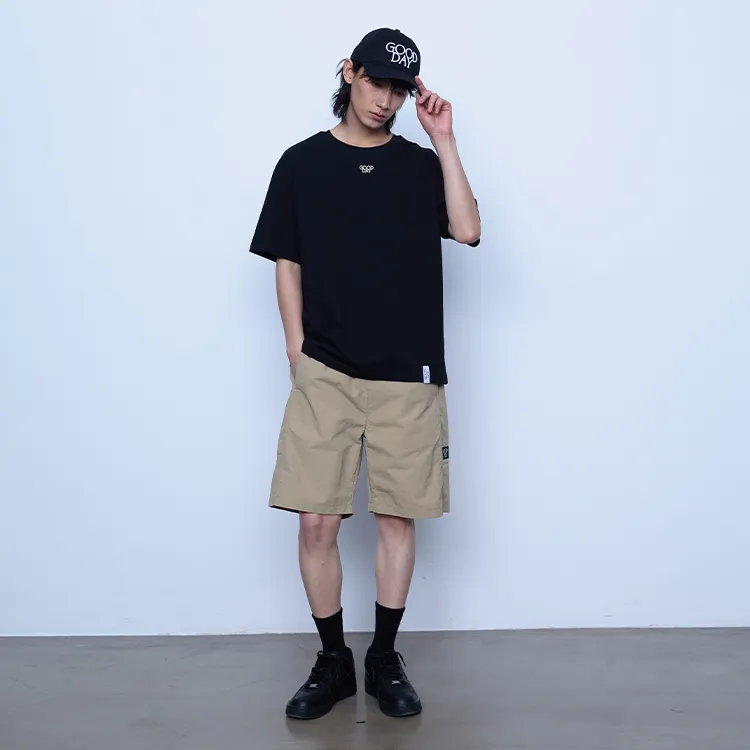 BEASTER Casual Shorts Unisex Khaki-4
