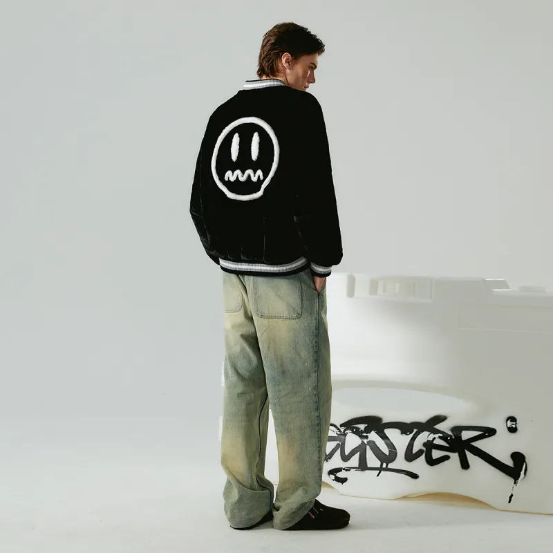 BEASTER Demon Grimace Pattern Unisex Jacket-5