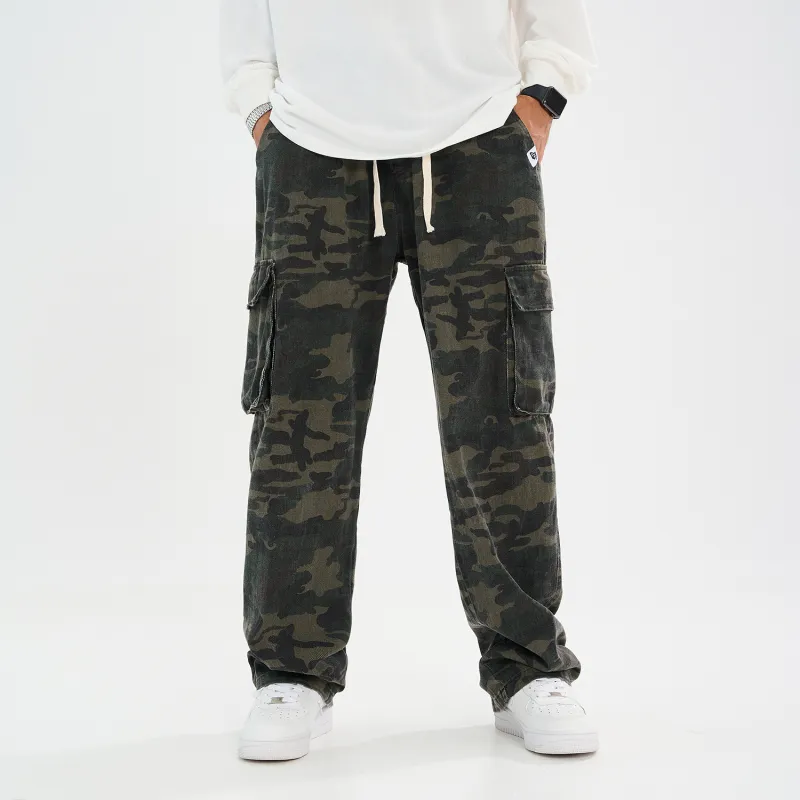 30BRAID Casual Pants Unisex Camouflage-2