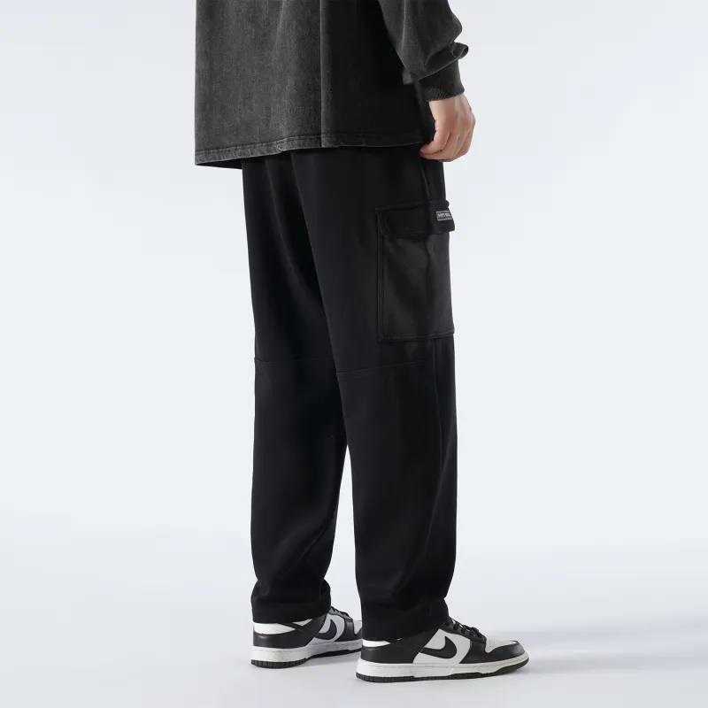 30BRAID Casual Pants Unisex Black-6