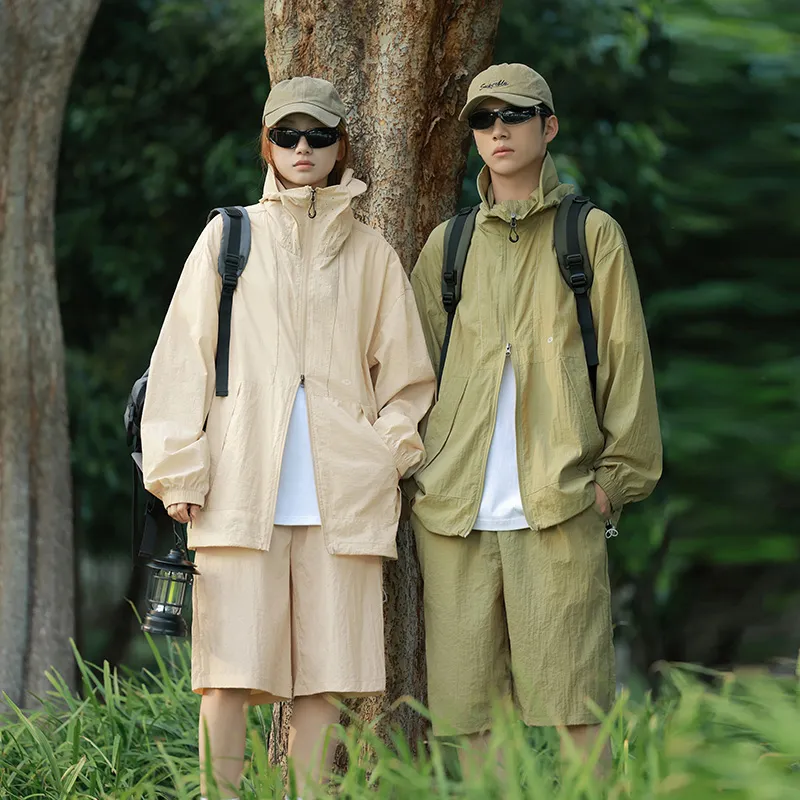 TRMT Breathable, Quick Dry, Windproof, Cooling, Anti Radiation Sun Protection Clothing Unisex-6