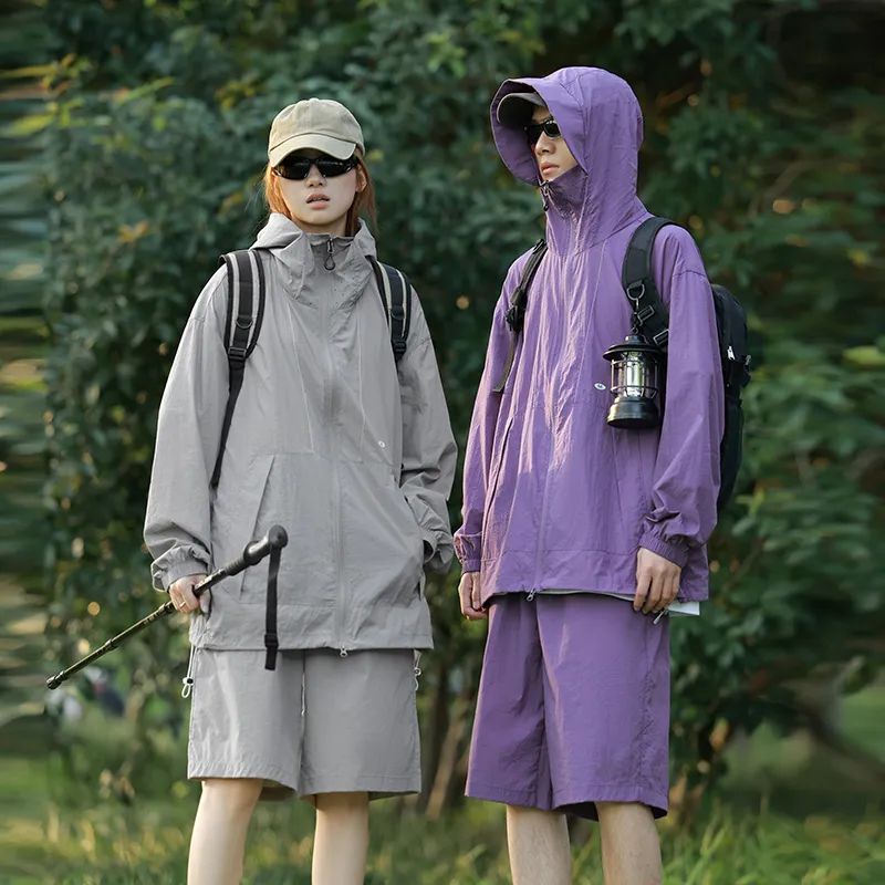 TRMT Breathable, Quick Dry, Windproof, Cooling, Anti Radiation Sun Protection Clothing Unisex-17